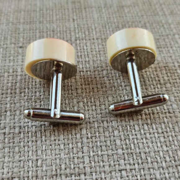 Cuff Links Men Dress Shirt Cuff Studs Orange Cufflinks Men Jewelry Unbranded - Picture 5 of 10